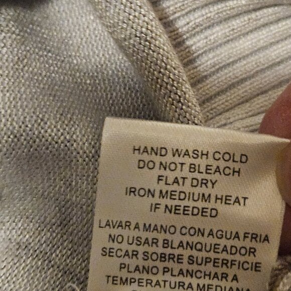 Joseph A. Paris/Eiffel Tower Knit Sweater 3/4 Sleeves Size Medium - Picture 5 of 5